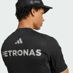 adidas Tops & Tanks<· MERCEDES - AMG PETRONAS FORMULA ONE Black / Reflective Silver