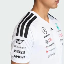 adidas Tops & Tanks<· MERCEDES - AMG PETRONAS FORMULA 1 TEAM White