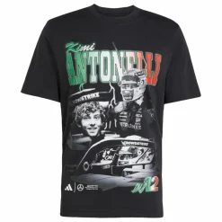 adidas Tops & Tanks<· Mercedes - AMG Petronas Formula One Black