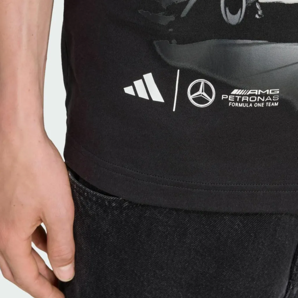 adidas Tops & Tanks<· Mercedes - AMG Petronas Formula One Black