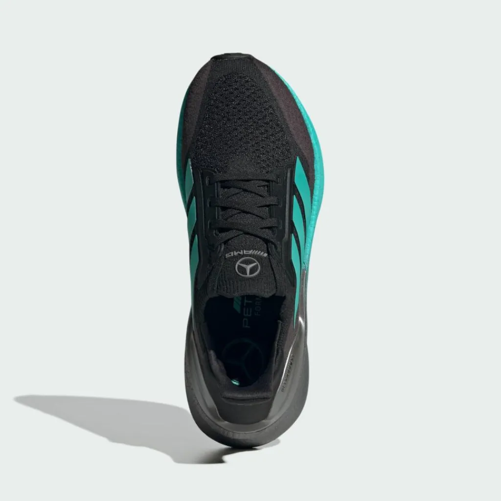 adidas Laufschuhe<· Mercedes - AMG Petronas Formula One Core Black / Semi Mint Rush / Iron Metallic