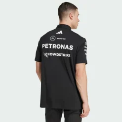 adidas Tops & Tanks<· MERCEDES - AMG PETRONAS FORMULA ONE Black / White
