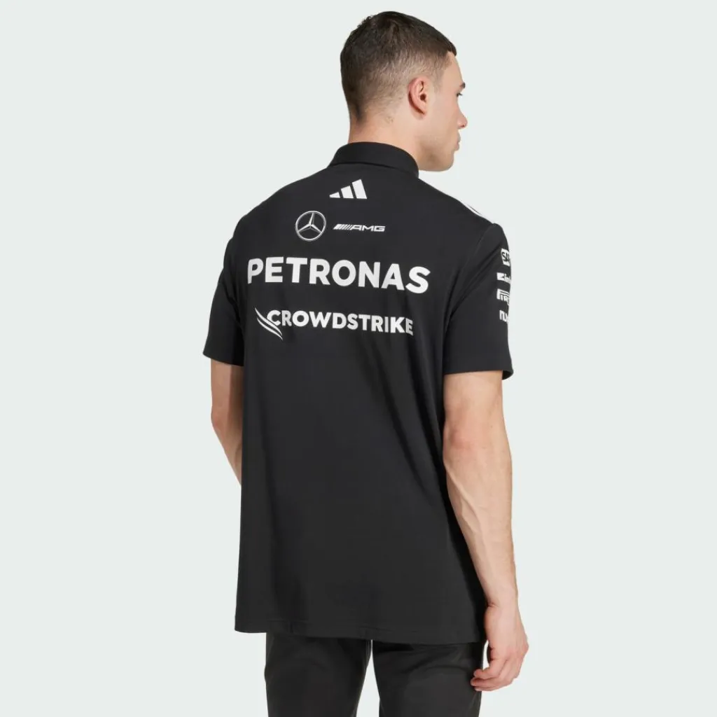 adidas Tops & Tanks<· MERCEDES - AMG PETRONAS FORMULA ONE Black / White