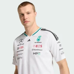 adidas Tops & Tanks<· MERCEDES - AMG PETRONAS FORMULA 1 TEAM White