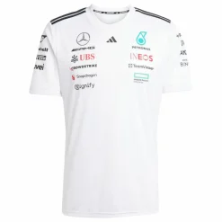 adidas Tops & Tanks<· Mercedes - AMG Petronas Formula One White / Black
