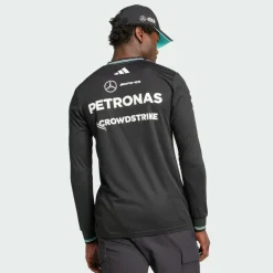 adidas Tops & Tanks<· MERCEDES - AMG PETRONAS FORMULA ONE Black / White
