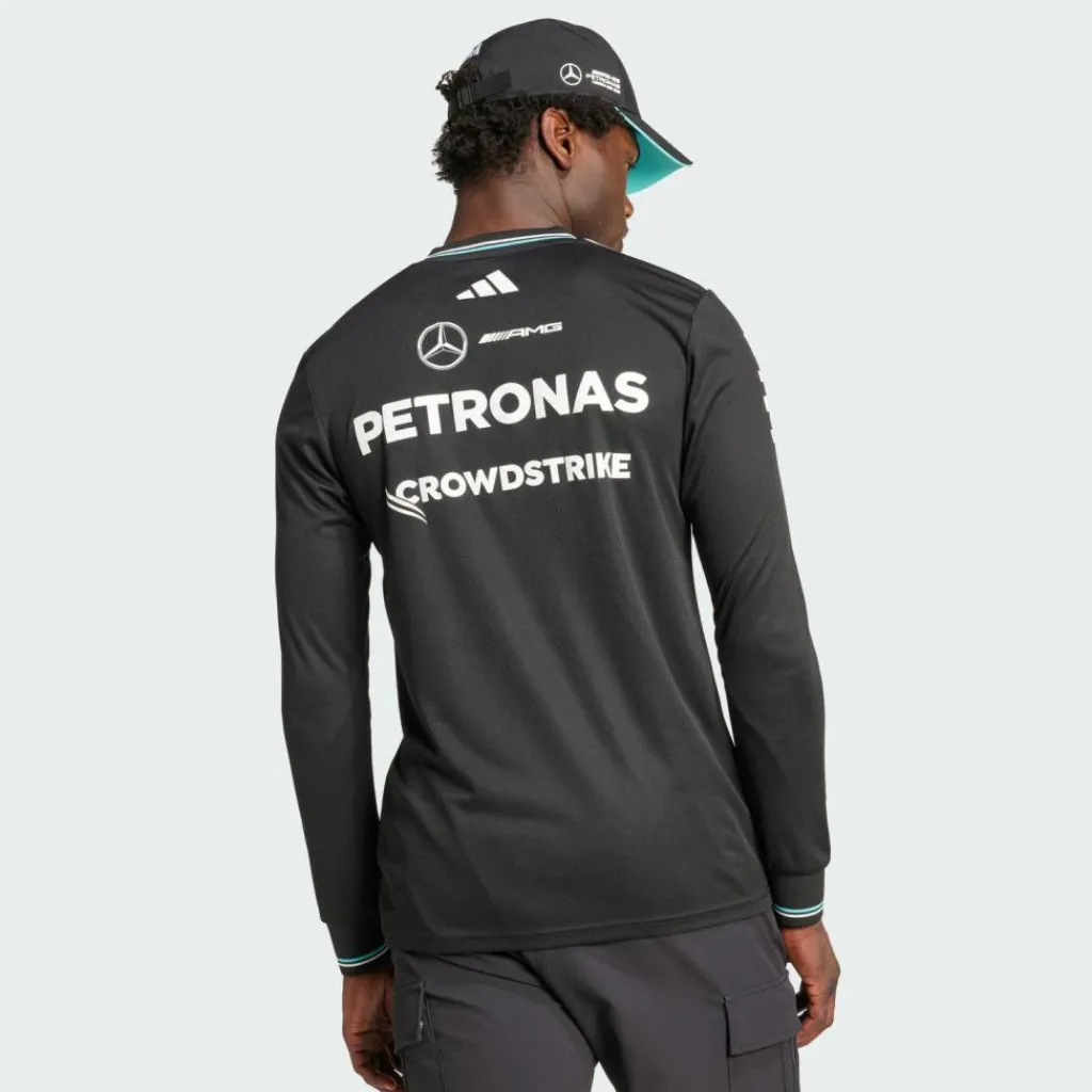 adidas Tops & Tanks<· MERCEDES - AMG PETRONAS FORMULA ONE Black / White