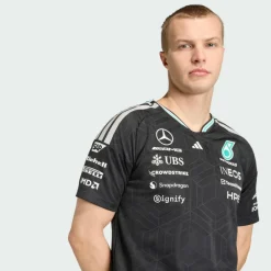 adidas Tops & Tanks<· MERCEDES - AMG PETRONAS FORMULA 1 TEAM Black