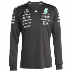 adidas Tops & Tanks<· MERCEDES - AMG PETRONAS FORMULA ONE Black / White