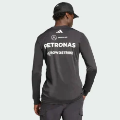 adidas Tops & Tanks<· MERCEDES - AMG PETRONAS FORMULA ONE Black / White