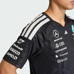 adidas Tops & Tanks<· MERCEDES - AMG PETRONAS FORMULA 1 TEAM Black