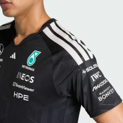 adidas Tops & Tanks<· MERCEDES - AMG PETRONAS FORMULA 1 TEAM Black