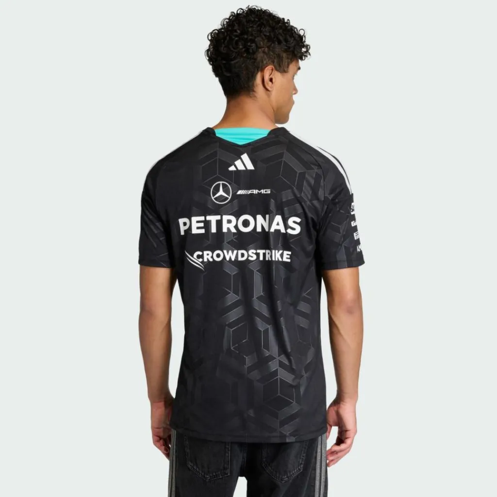 adidas Tops & Tanks<· MERCEDES - AMG PETRONAS FORMULA 1 TEAM Black