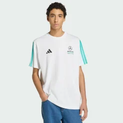 adidas Tops & Tanks<· MERCEDES-AMG PETRONAS FORMULA 1 TEAM White / Semi Mint Rush