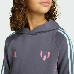 adidas Pullover & Sweats<· Messi Kids Hoodie Aurora Onix