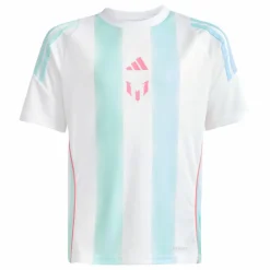 adidas Trikots<· Messi Kids Trainingstrikot White / Semi Flash Aqua
