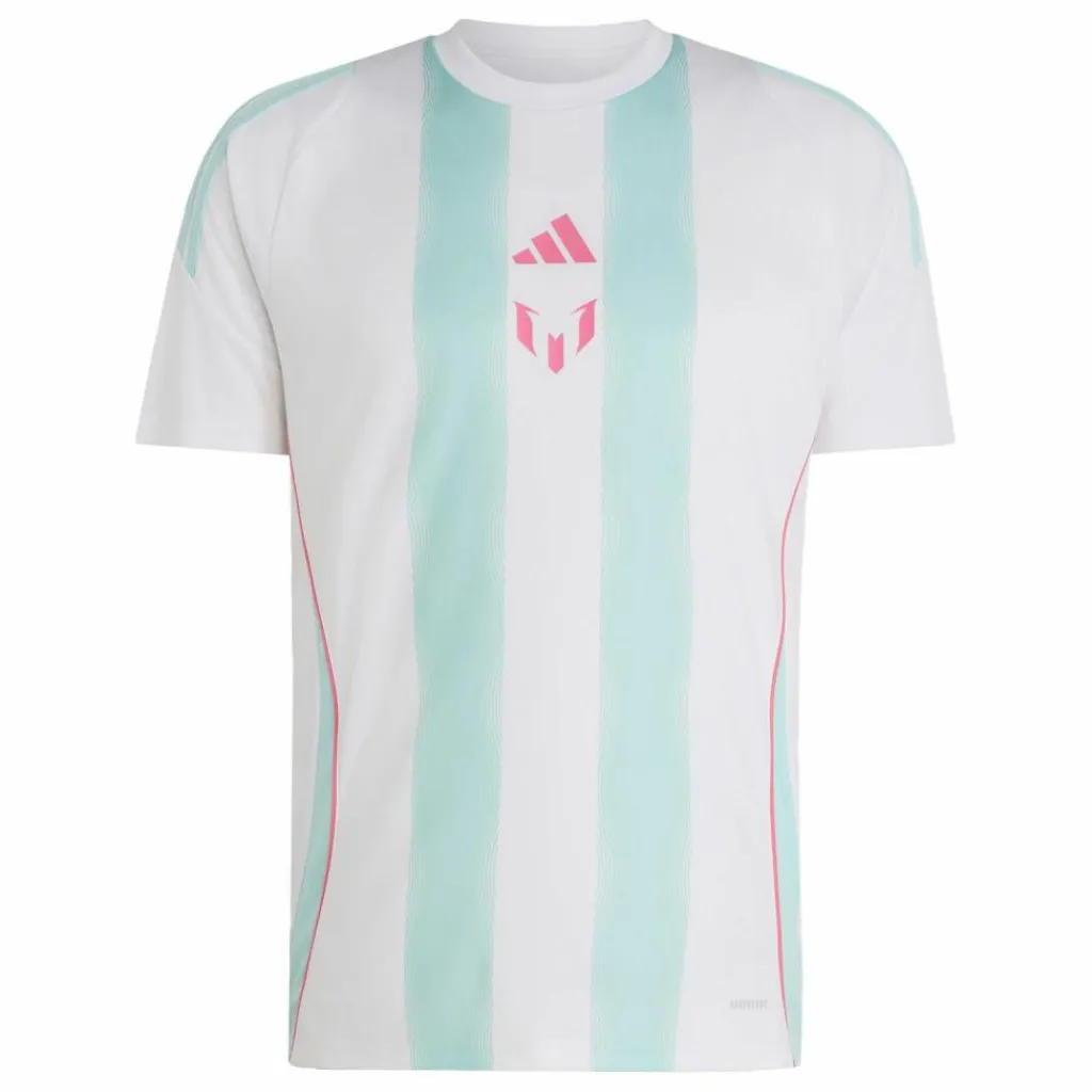 adidas Trikots<· Messi Trainingstrikot White / Semi Flash Aqua
