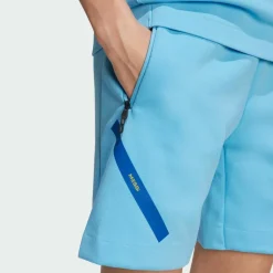 adidas Shorts<· MESSI ZNE SHORTS FÜR KINDER Semi Blue Burst / Semi Solar Yellow