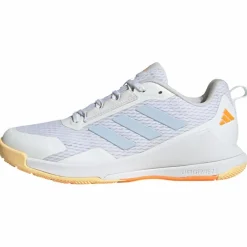 adidas Volleyball|Hallenschuhe<· Novaflight 2 Indoor Schuh Cloud White / Crystal Sky / Ice Tangerine