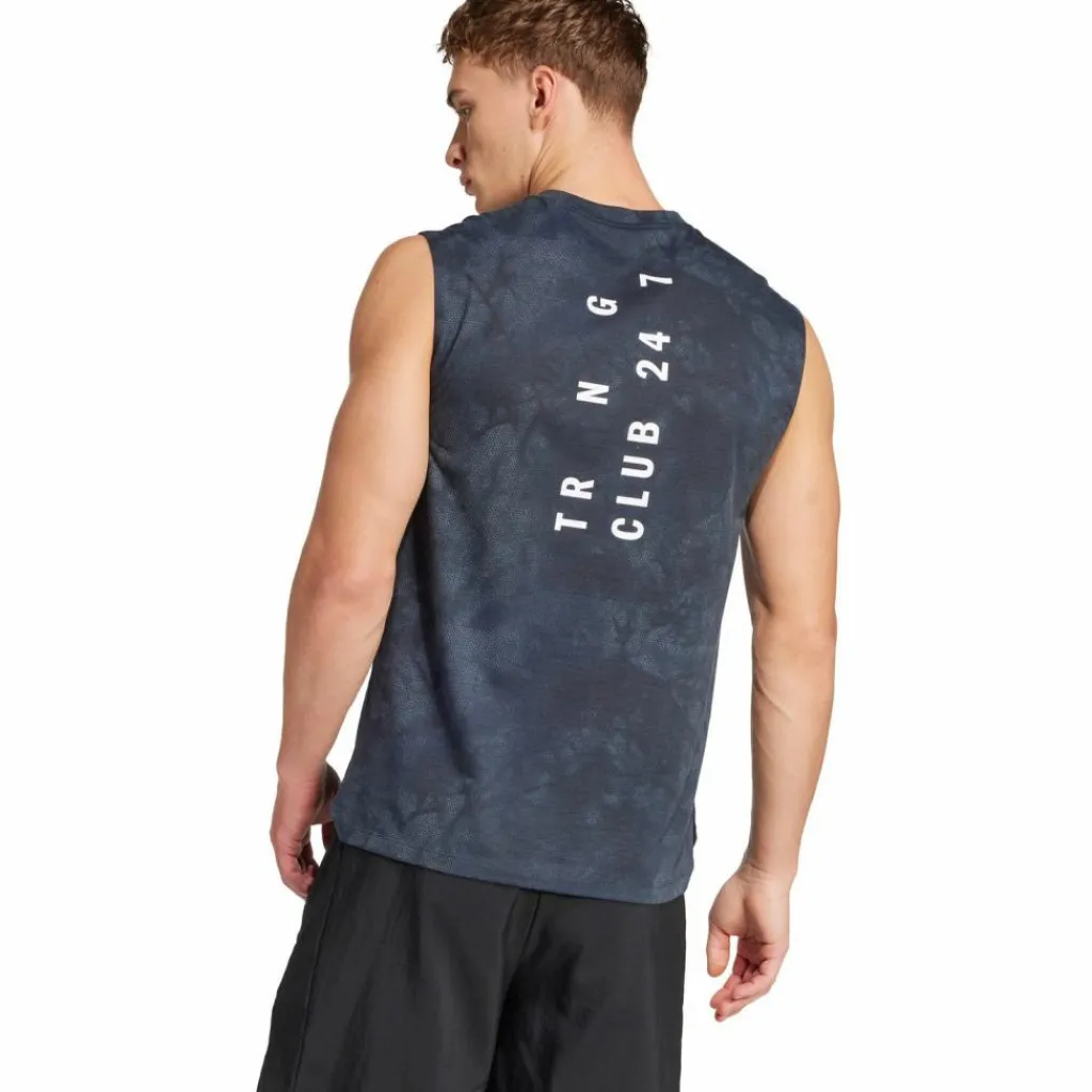 adidas Tops & Tanks<· POWER AOP aurora ink-black
