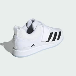 adidas Fitnessschuhe|Fitnessschuhe<· Powerlift 5 Gewichtheberschuh Cloud White / Core Black / Crystal Sky