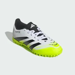 adidas Fußballschuhe<· Predator Club Kids Fußballschuh, Cloud White / Core Black / Lucid Lemon