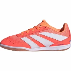 adidas Fußballschuhe<· Predator Club Sala Kids Fußballschuh, Signal Coral / Cloud White / Beam Orange