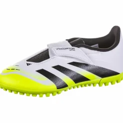adidas Fußballschuhe<· PREDATOR CLUB VEL TF J ftwwht-cblack-luclem