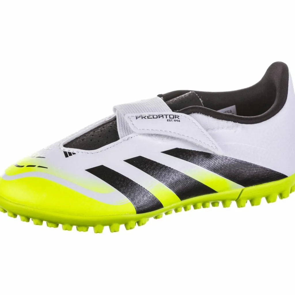 adidas Fußballschuhe<· PREDATOR CLUB VEL TF J ftwwht-cblack-luclem