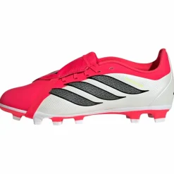 adidas Fußballschuhe<· PREDATOR CLUB Fold-Over Tongue Firm Lucid Red / Core Black / Cloud White
