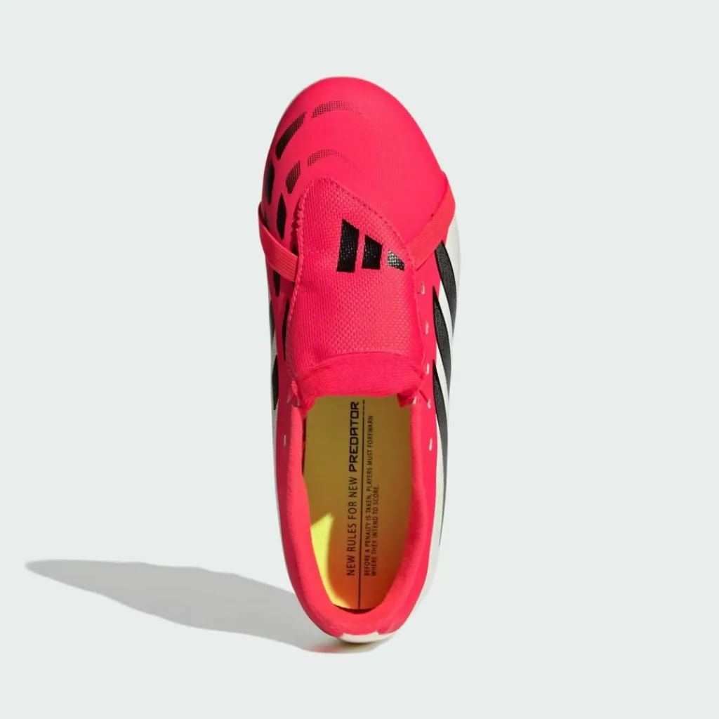 adidas Fußballschuhe<· PREDATOR CLUB Fold-Over Tongue Firm Lucid Red / Core Black / Cloud White