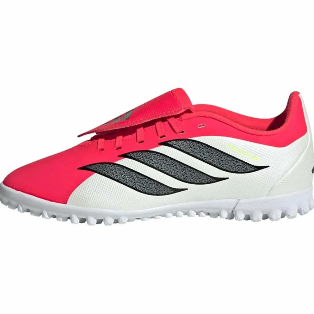 adidas Fußballschuhe<· PREDATOR CLUB Fold-Over Tongue Turf Lucid Red / Core Black / Cloud White