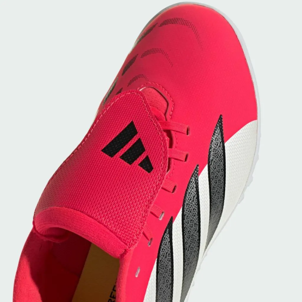 adidas Fußballschuhe<· PREDATOR CLUB Fold-Over Tongue Turf Lucid Red / Core Black / Cloud White