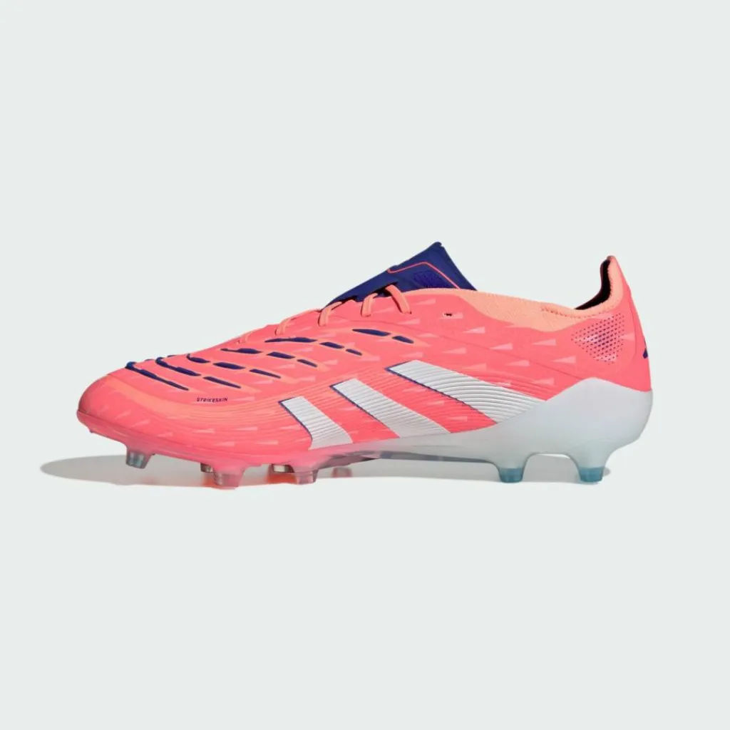 adidas Fußballschuhe<· Predator Elite Fußballschuh, Kunstrasen Signal Coral / Cloud White / Beam Orange