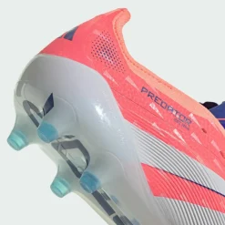adidas Fußballschuhe<· Predator Elite Fußballschuh, Kunstrasen Signal Coral / Cloud White / Beam Orange
