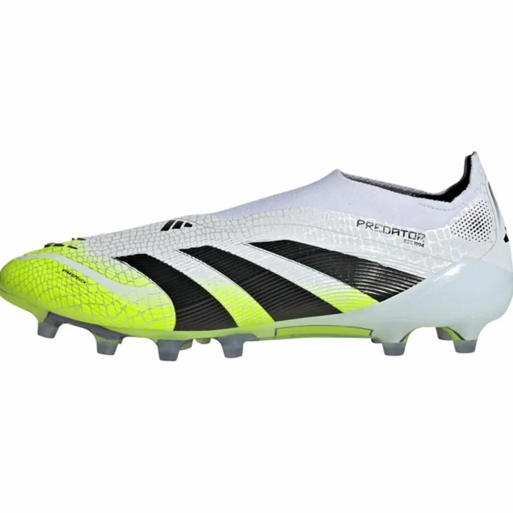 adidas Fußballschuhe<· Predator Elite Fußballschuh, Cloud White / Core Black / Lucid Lemon