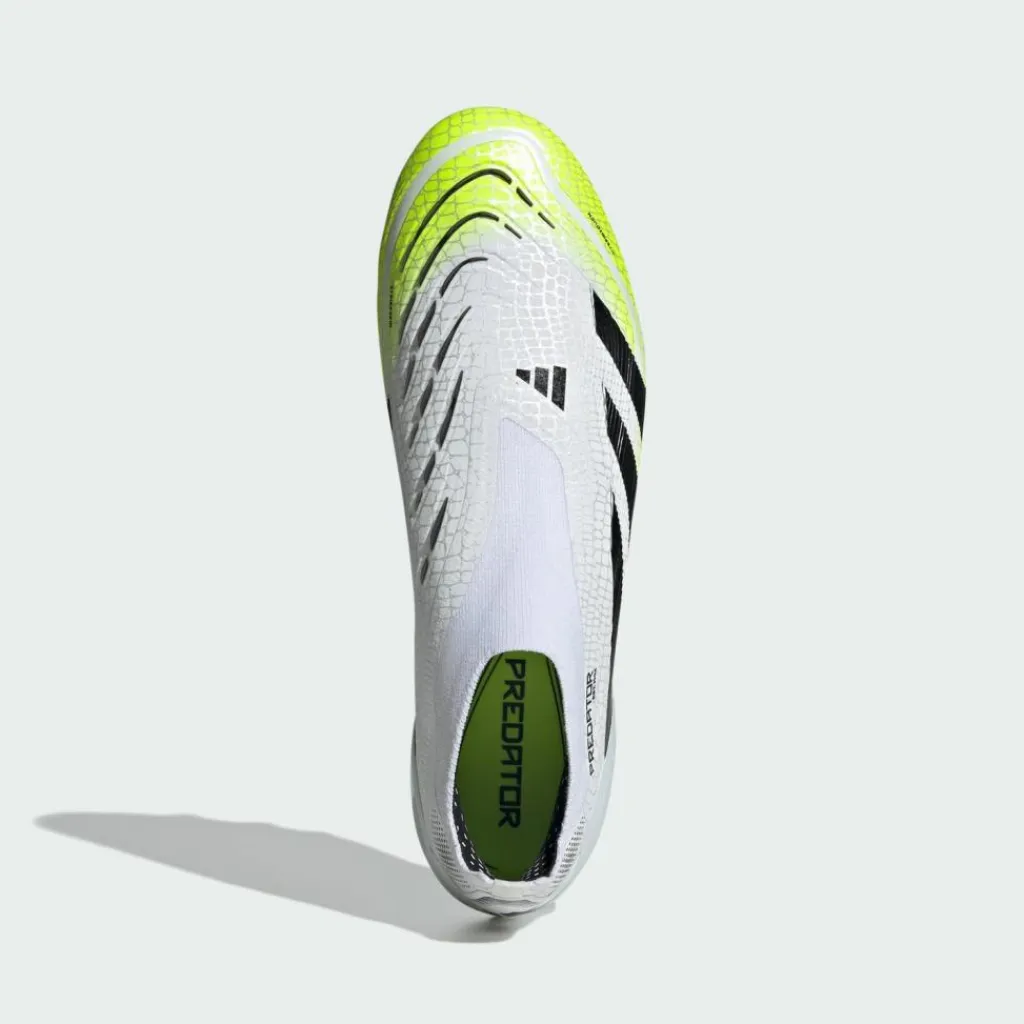 adidas Fußballschuhe<· Predator Elite Fußballschuh, Cloud White / Core Black / Lucid Lemon