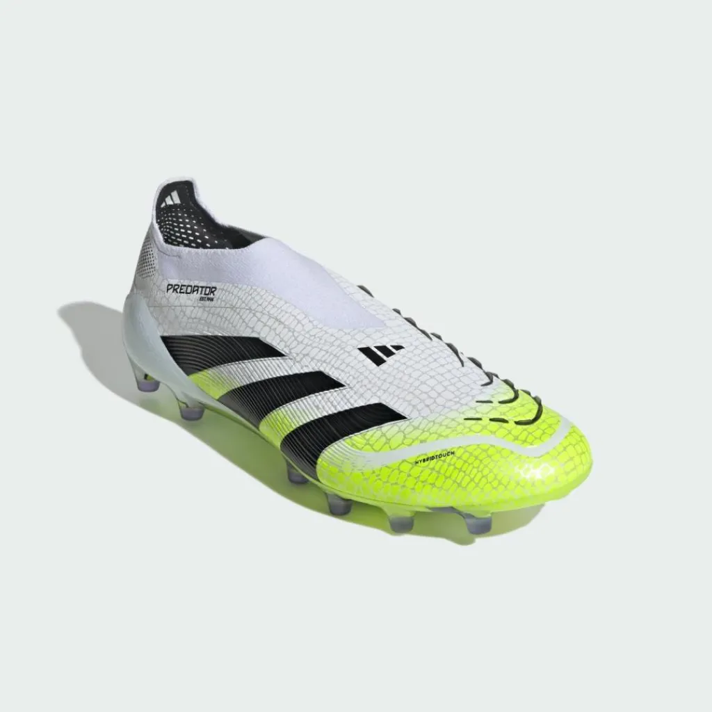adidas Fußballschuhe<· Predator Elite Fußballschuh, Cloud White / Core Black / Lucid Lemon
