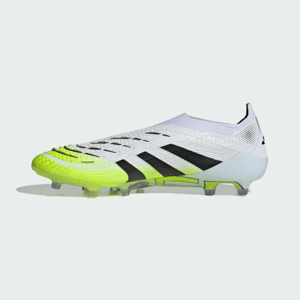 adidas Fußballschuhe<· Predator Elite Fußballschuh, Cloud White / Core Black / Lucid Lemon