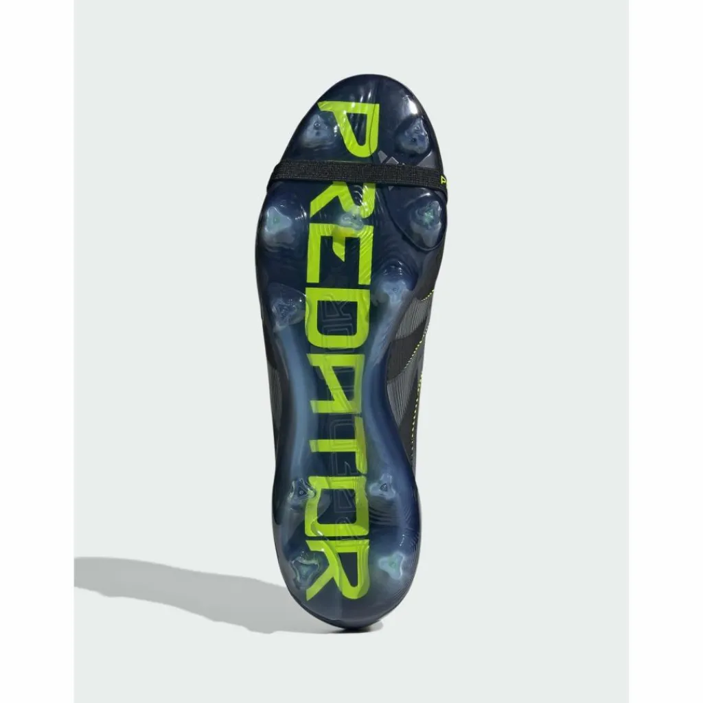 adidas Fußball|Fußballschuhe<· Predator Elite umschlagbare Zunge feste Core Black / Carbon / Lucid Lemon