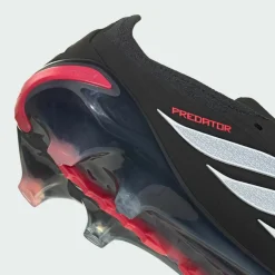 adidas Fußballschuhe|Fußball<· Predator Elite Fußballschuh, feste Böden Core Black / Cloud White / Lucid Red