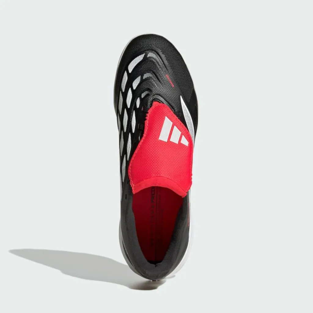 adidas Fußballschuhe<· PREDATOR LEAGUE Fold-Over Tongue Turf Core Black / Cloud White / Lucid Red