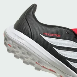 adidas Fußballschuhe<· PREDATOR LEAGUE Fold-Over Tongue Turf Core Black / Cloud White / Lucid Red
