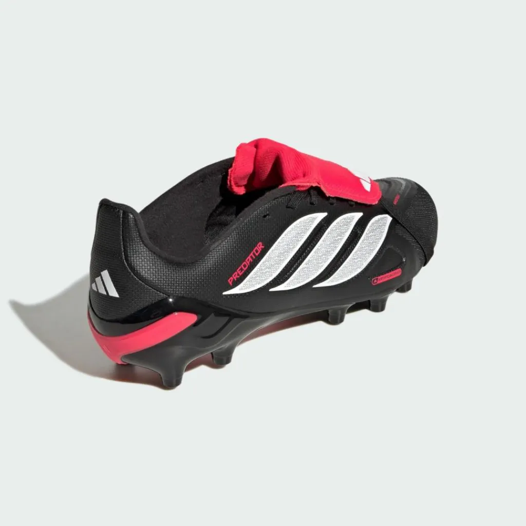 adidas Fußballschuhe<· PREDATOR LEAGUE Fold-Over Tongue Core Black / Cloud White / Lucid Red