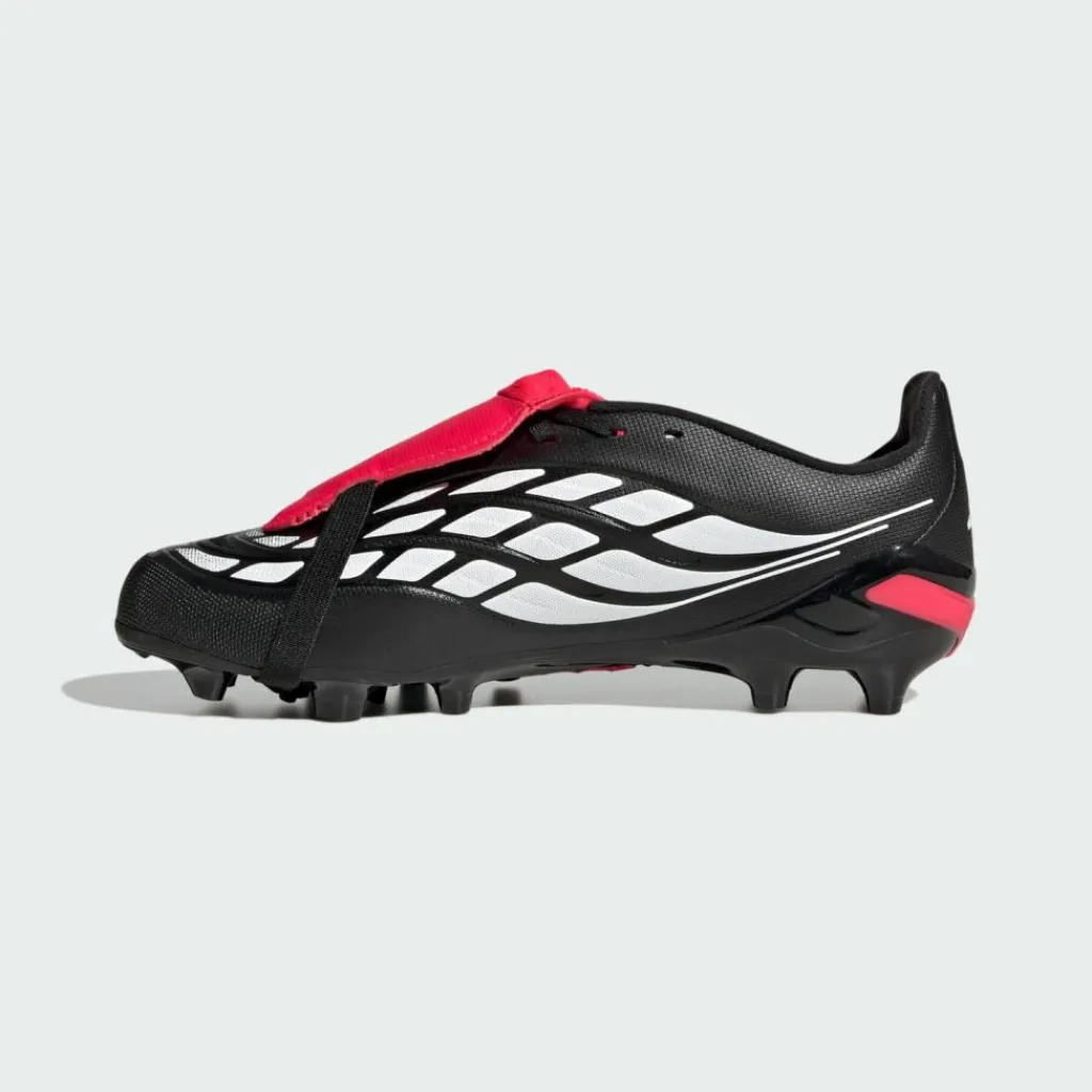 adidas Fußballschuhe<· PREDATOR LEAGUE Fold-Over Tongue Core Black / Cloud White / Lucid Red