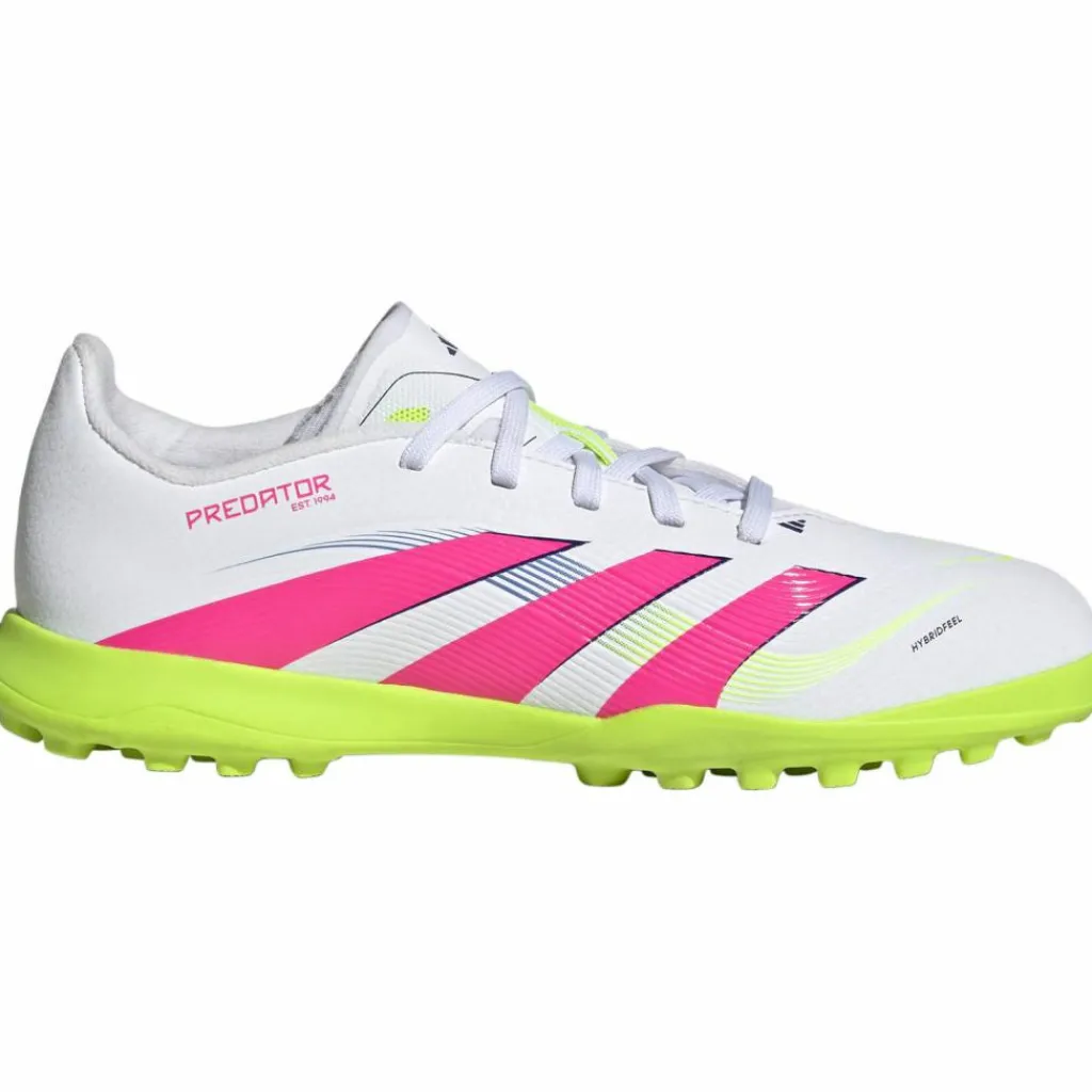 adidas Fußballschuhe<· PREDATOR LEAGUE TF J ftwr white-lucid pink-lucid lemon