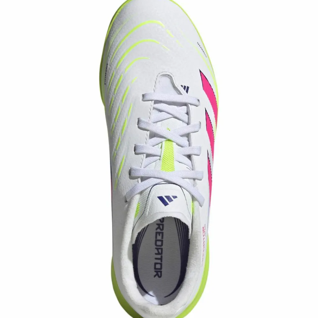 adidas Fußballschuhe<· PREDATOR LEAGUE TF J ftwr white-lucid pink-lucid lemon