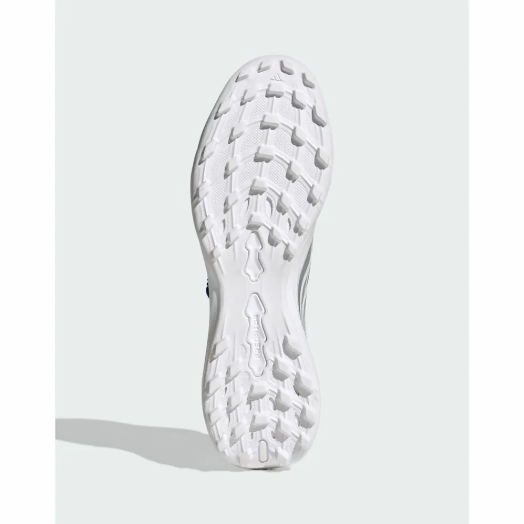 adidas Fußballschuhe<· PREDATOR LEAGUE Fold-Over Tongue Turf Cloud White / Zero Metalic / Royal Blue