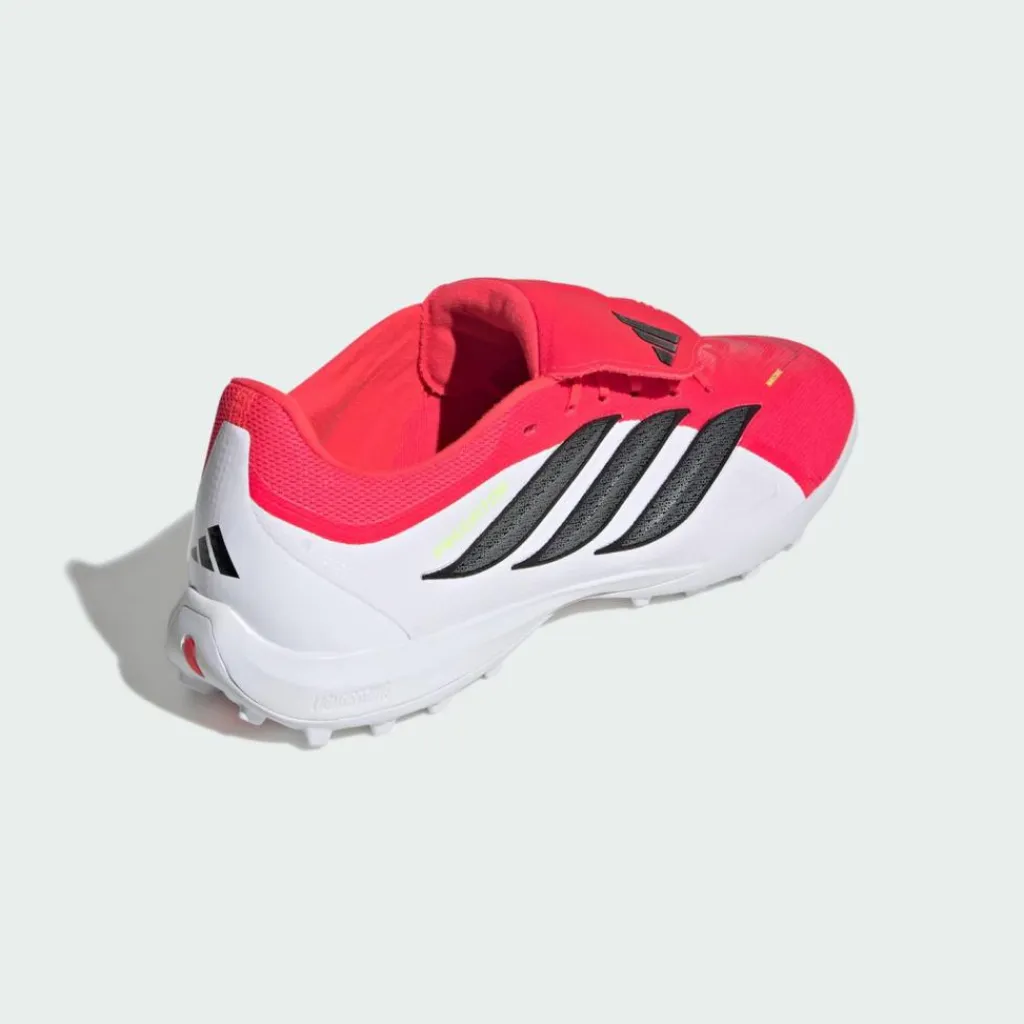 adidas Fußballschuhe|Fußballschuhe<· PREDATOR LEAGUE Fold-Over Tongue Turf Lucid Red / Core Black / Cloud White