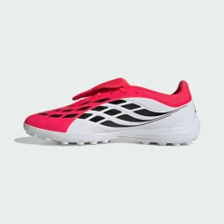 adidas Fußballschuhe|Fußballschuhe<· PREDATOR LEAGUE Fold-Over Tongue Turf Lucid Red / Core Black / Cloud White
